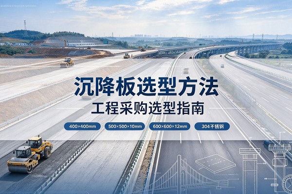 海阳沉降板选择方法