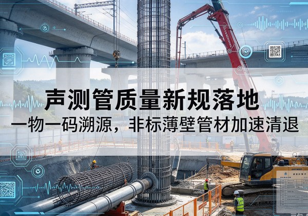 海阳声测管质量新规落地，一物一码溯源，非标薄壁管材加速清退