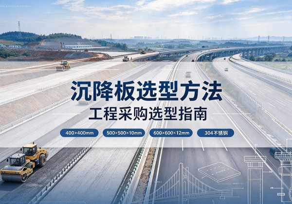 海阳沉降板选择方法
