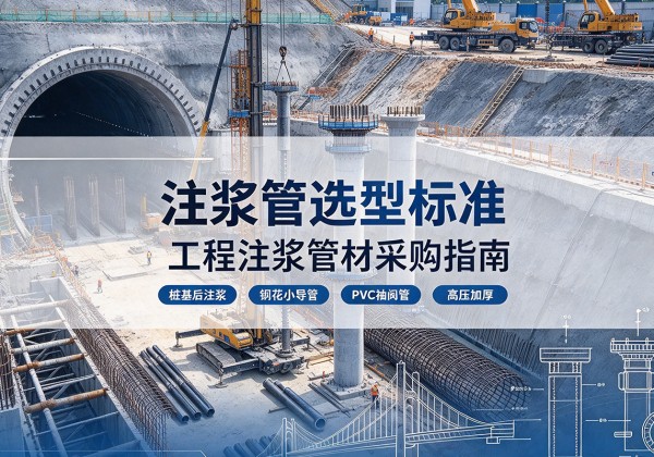 海阳注浆管选型标准
